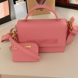 NWT Steve Madden Vibrant Pink Crossbody Bag